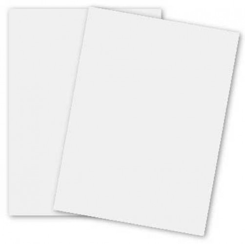 White Card Stock - Size 18 X 12 - 100 Lb Cover - 270 g/m Cover